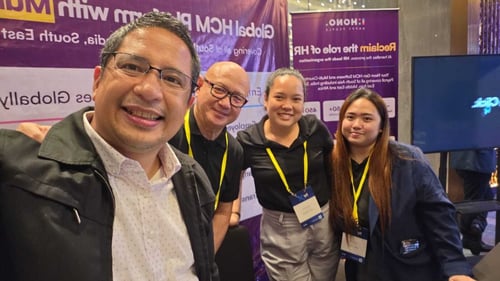 HONO's team selfie and HRX Manila 2026