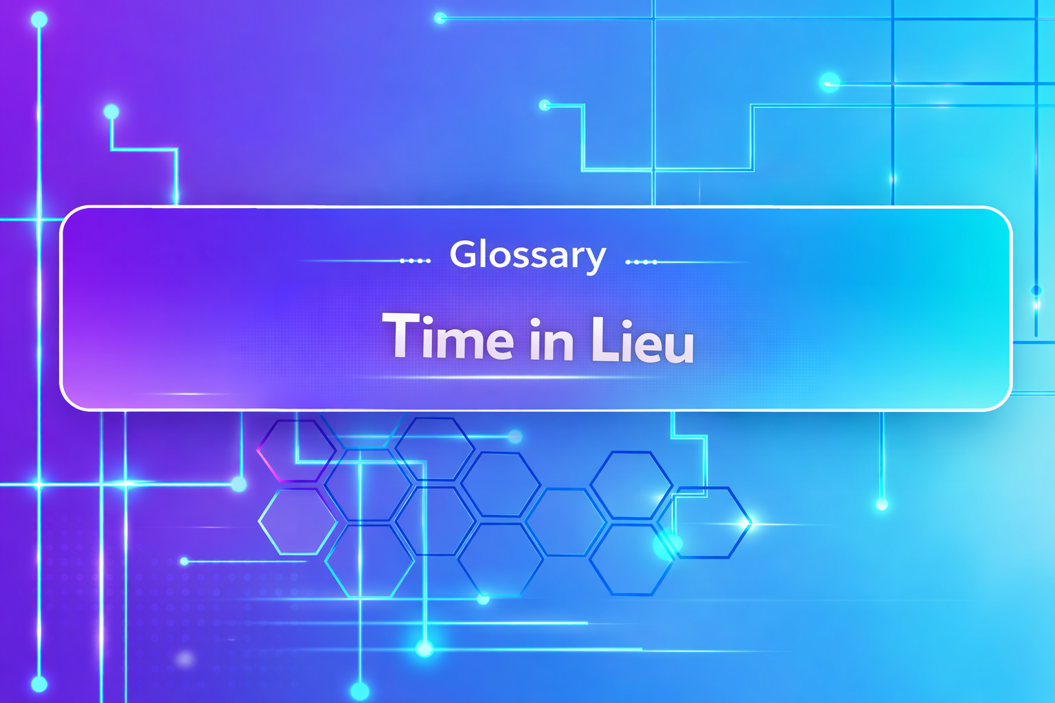 Time in Lieu (TOIL)