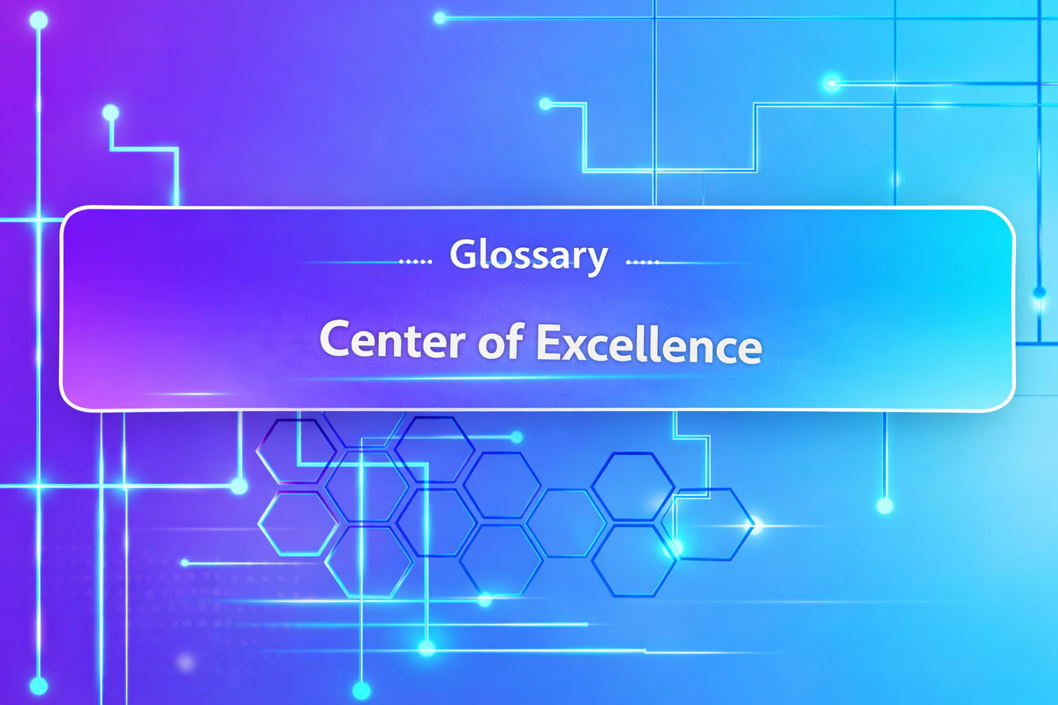 Center of Excellence