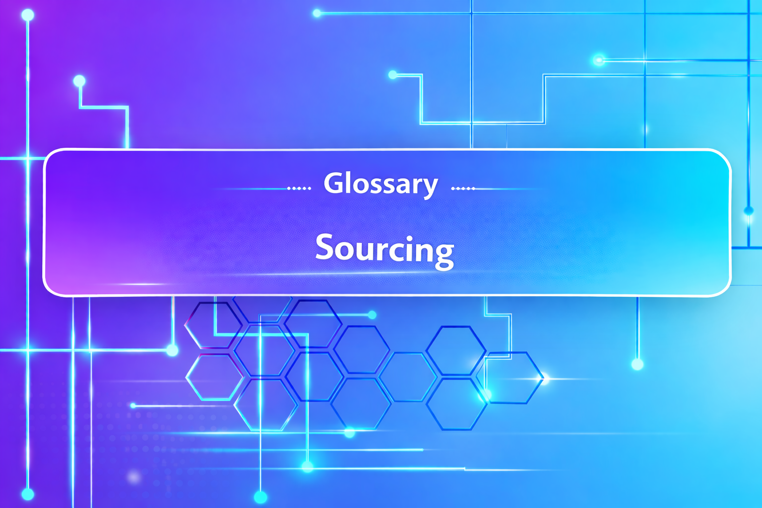 Sourcing