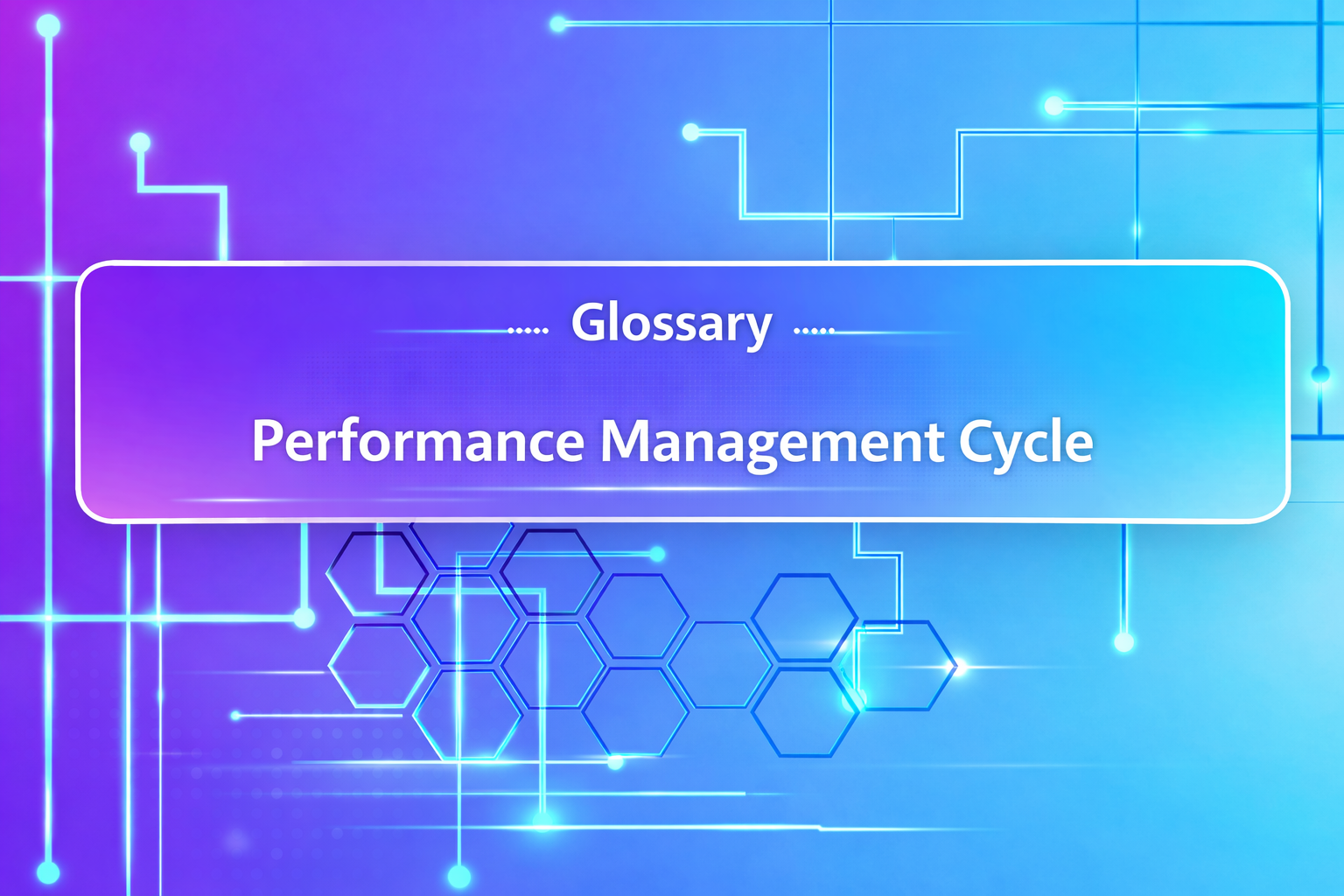 Performance Management Cycle