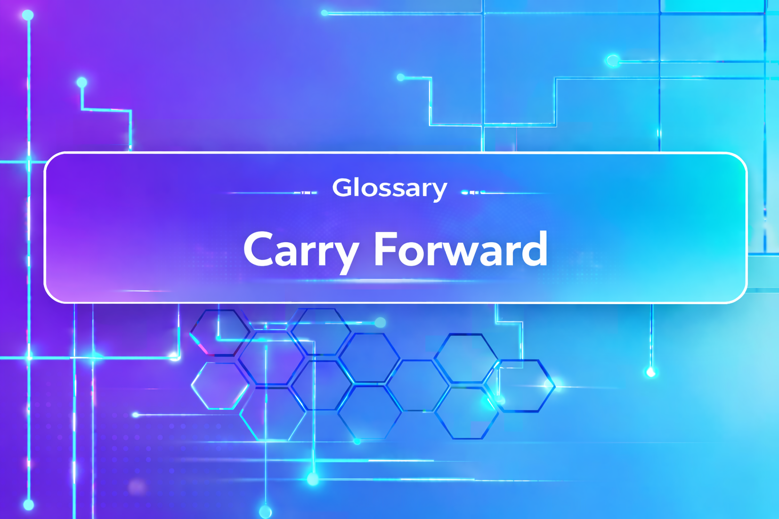 Carry Forward